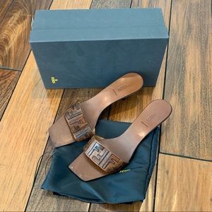 Authentic Fendi Kitten Heels